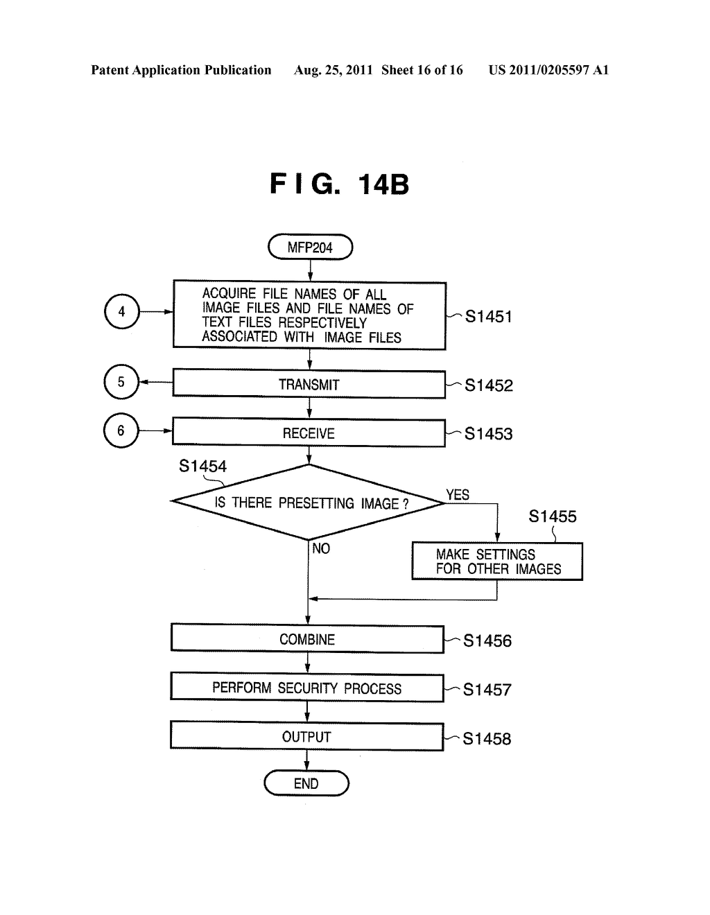 IMAGE PROCESSING APPARATUS AND METHOD FOR APPLYING SELECTED SECURITY     PROCESSING TO USER SELECTED FIRST AND SECOND IMAGE - diagram, schematic, and image 17