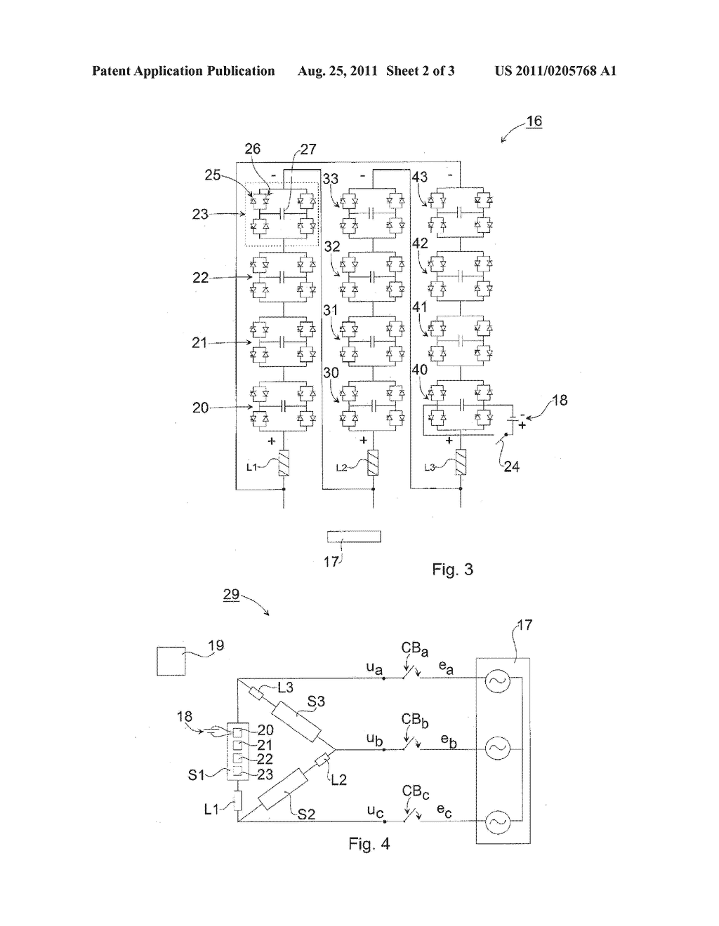 CHAIN-LINK CONVERTER, METHOD FOR STARTING CHAIN-LINK CONVERTER AND STATIC     COMPENSATOR SYSTEM - diagram, schematic, and image 03