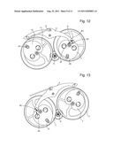 TIME ZONE ON DEMAND ON THE MAIN HANDS OF A TIMEPIECE diagram and image