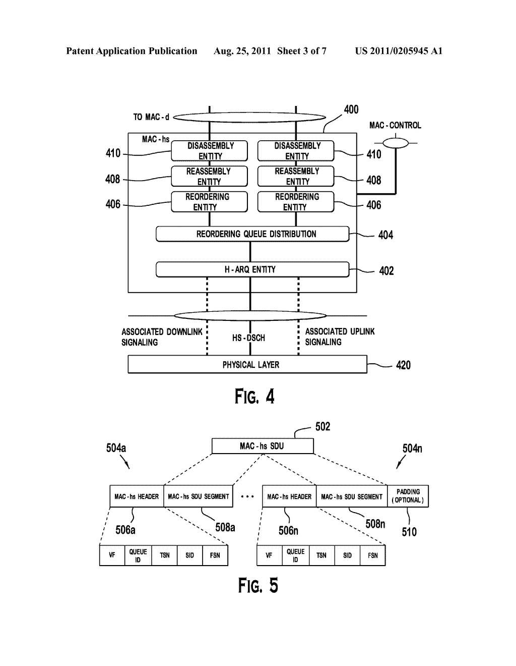 METHOD AND APPARATUS FOR TRANSMITTING AND RECEIVING A PACKET VIA HIGH     SPEED DOWNLINK PACKET ACCESS - diagram, schematic, and image 04