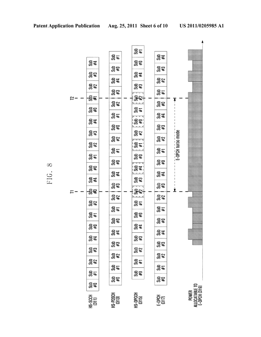 DATA TRANSMISSION APPARATUS AND METHOD FOR A HIGH-SPEED PACKET ACCESS     SYSTEM - diagram, schematic, and image 07