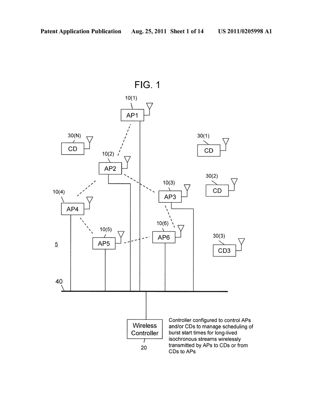 Scheduling of Isochronous Traffic in Time and Frequency To Reduce     Contention - diagram, schematic, and image 02