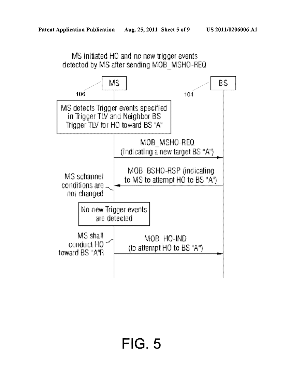 SIGNALING EXCHANGE FOR HANDOVER CONTROL FOR WIRELESS NETWORKS - diagram, schematic, and image 06