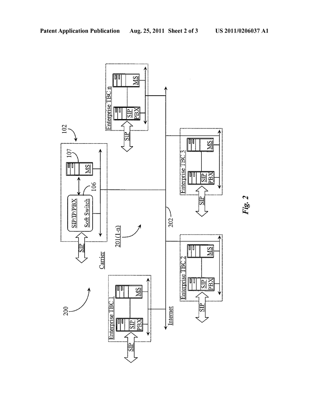 Proxy Media Service for Digital Telephony - diagram, schematic, and image 03