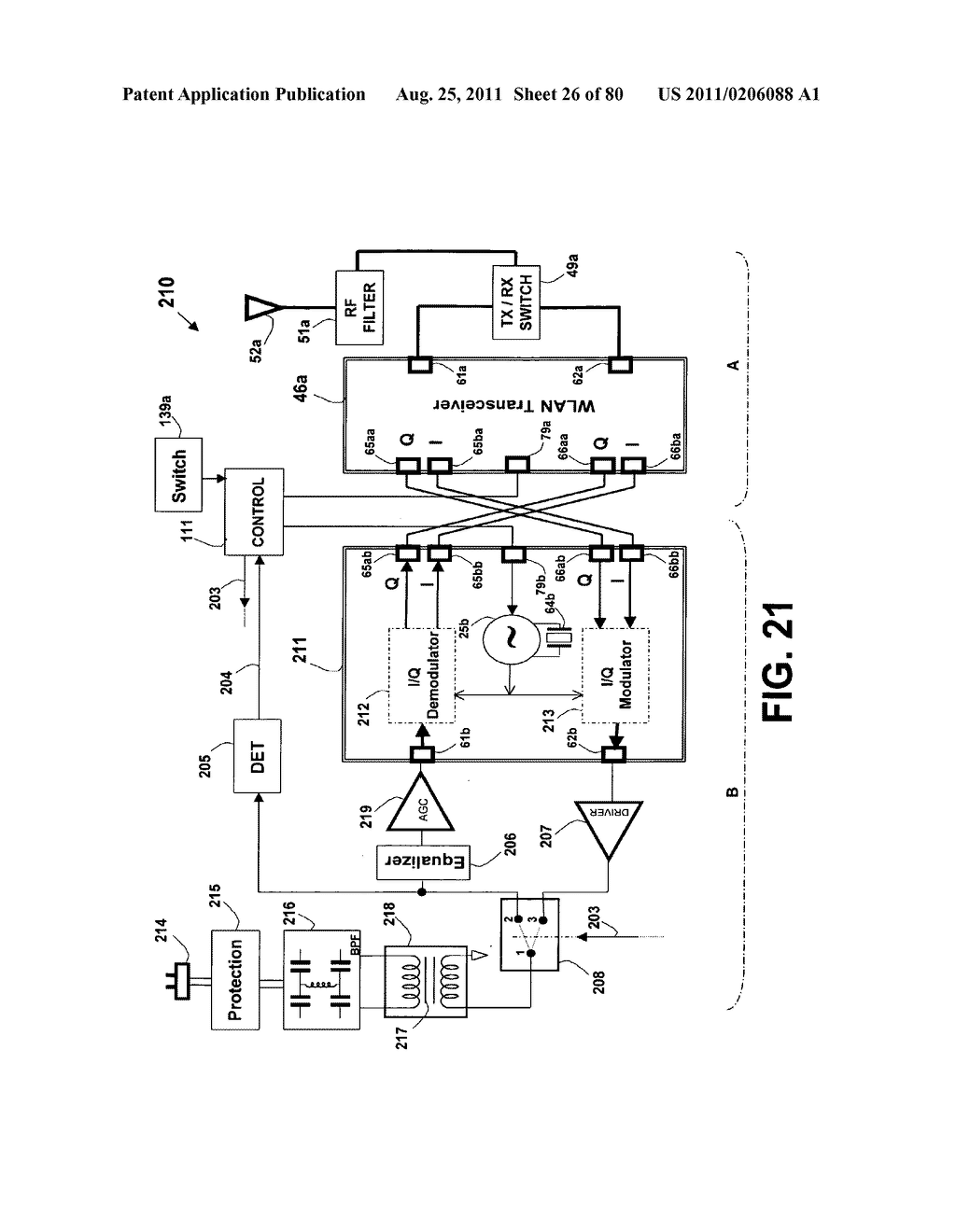 APPARATUS AND METHOD FOR FREQUENCY SHIFTING OF A WIRELESS SIGNAL AND     SYSTEMS USING FREQUENCY SHIFTING - diagram, schematic, and image 27