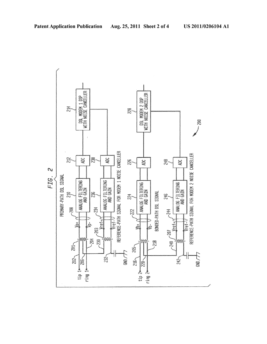 Reduced-Complexity Common-Mode Noise Cancellation System For DSL - diagram, schematic, and image 03