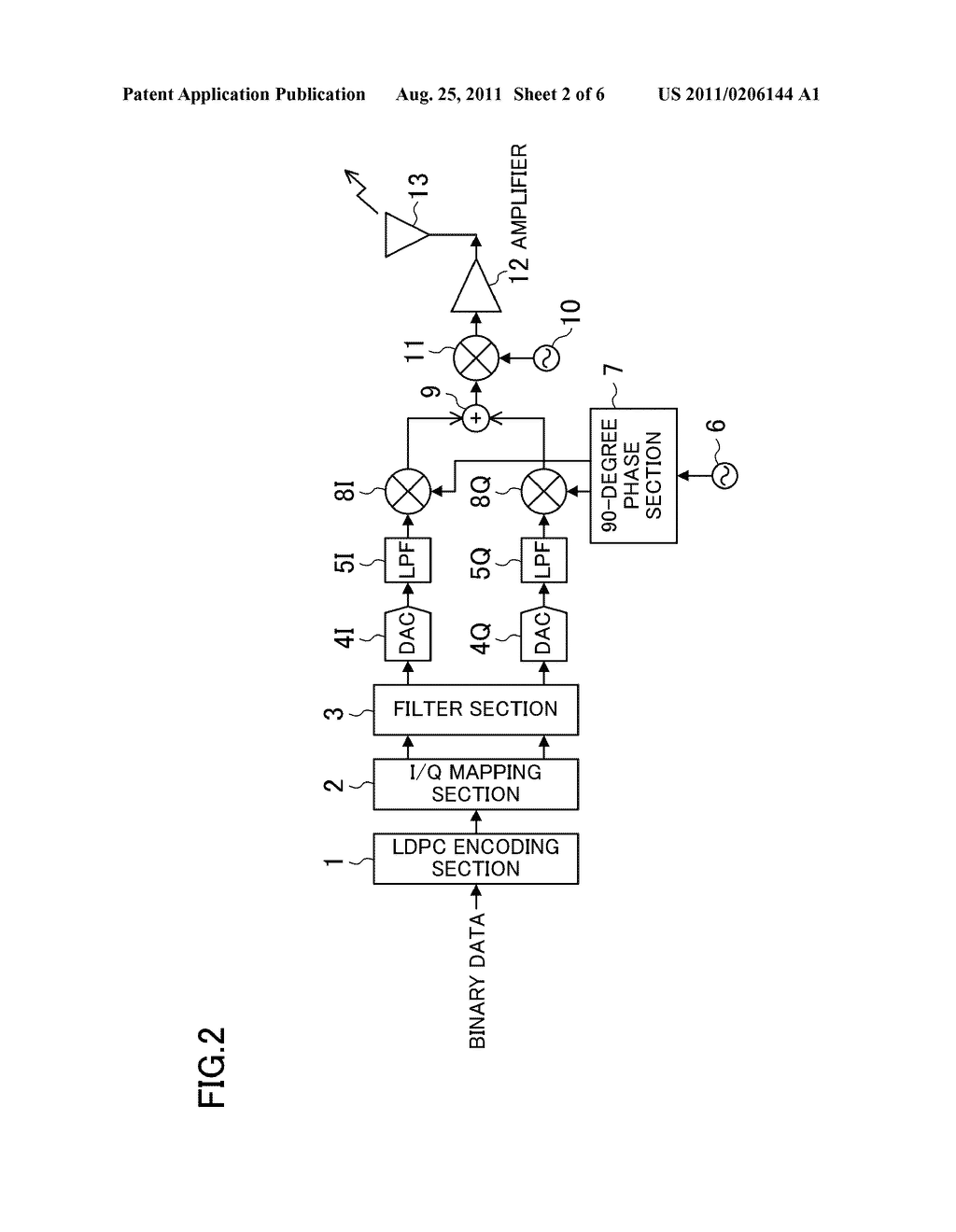 RECEIVER AND TRANSMISSION/RECEPTION SYSTEM - diagram, schematic, and image 03