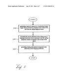 METHOD AND SYSTEM FOR ROUTING CALLS BASED ON A LANGUAGE PREFERENCE diagram and image