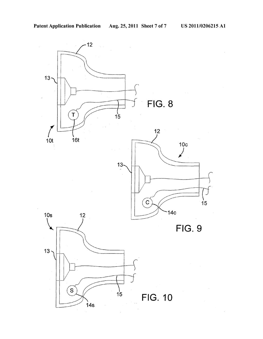 PERSONAL LISTENING DEVICE HAVING INPUT APPLIED TO THE HOUSING TO PROVIDE A     DESIRED FUNCTION AND METHOD - diagram, schematic, and image 08