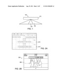 OBFUSCATING THE DISPLAY OF INFORMATION AND REMOVING THE OBFUSCATION USING     A FILTER diagram and image