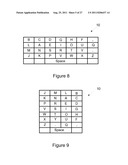 KEYBOARD FOR A HANDHELD COMPUTER DEVICE diagram and image