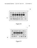 KEYBOARD FOR A HANDHELD COMPUTER DEVICE diagram and image