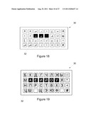 KEYBOARD FOR A HANDHELD COMPUTER DEVICE diagram and image