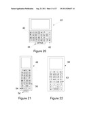 KEYBOARD FOR A HANDHELD COMPUTER DEVICE diagram and image