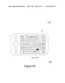 KEYBOARD FOR A HANDHELD COMPUTER DEVICE diagram and image