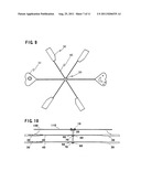 Airflow diffuser (diffuser fan) and air conditioner diagram and image