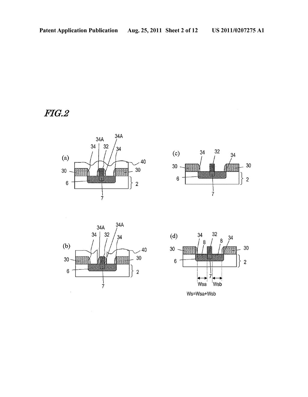 METHOD FOR PRODUCING SEMICONDUCTOR ELEMENT - diagram, schematic, and image 03