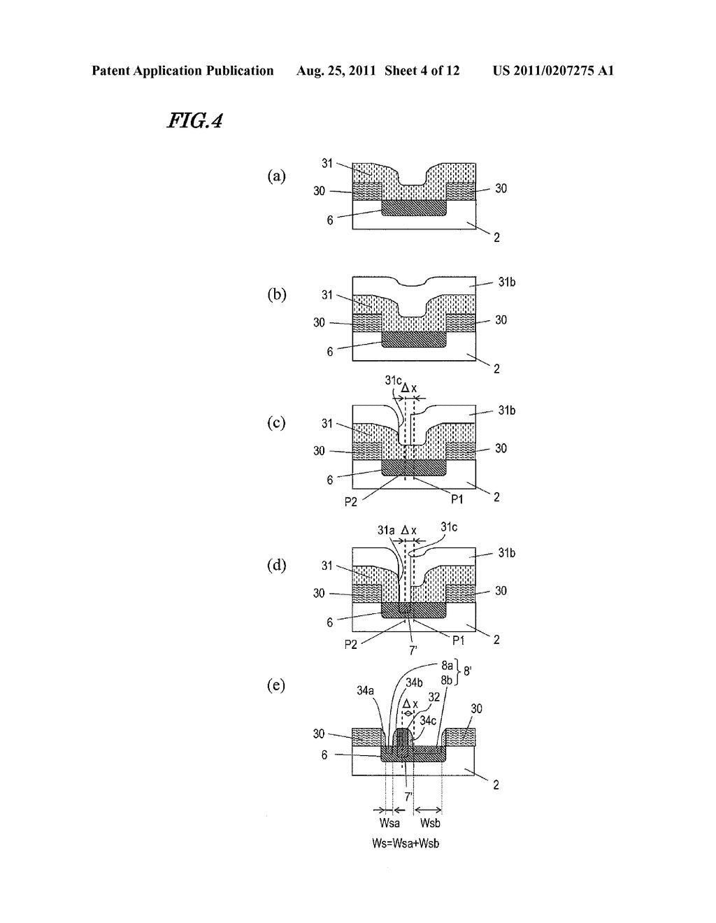 METHOD FOR PRODUCING SEMICONDUCTOR ELEMENT - diagram, schematic, and image 05