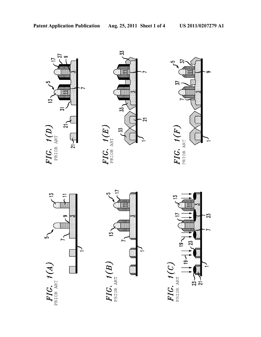 INTEGRATED METHOD FOR FORMING HIGH-K METAL GATE FINFET DEVICES - diagram, schematic, and image 02