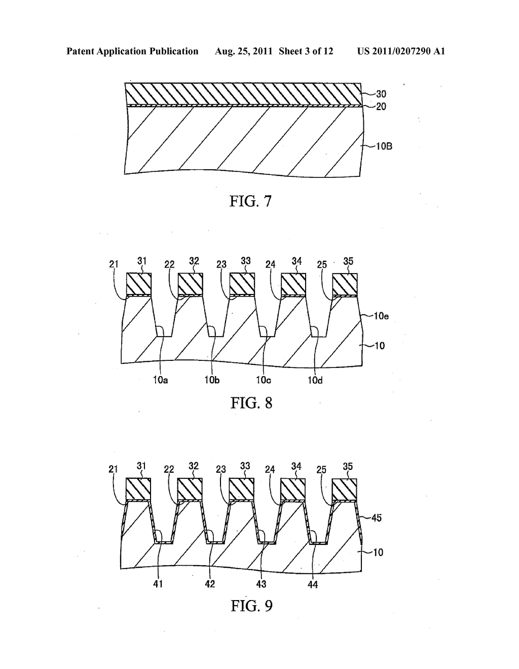 SEMICONDUCTOR DEVICE FABRICATION METHOD - diagram, schematic, and image 04