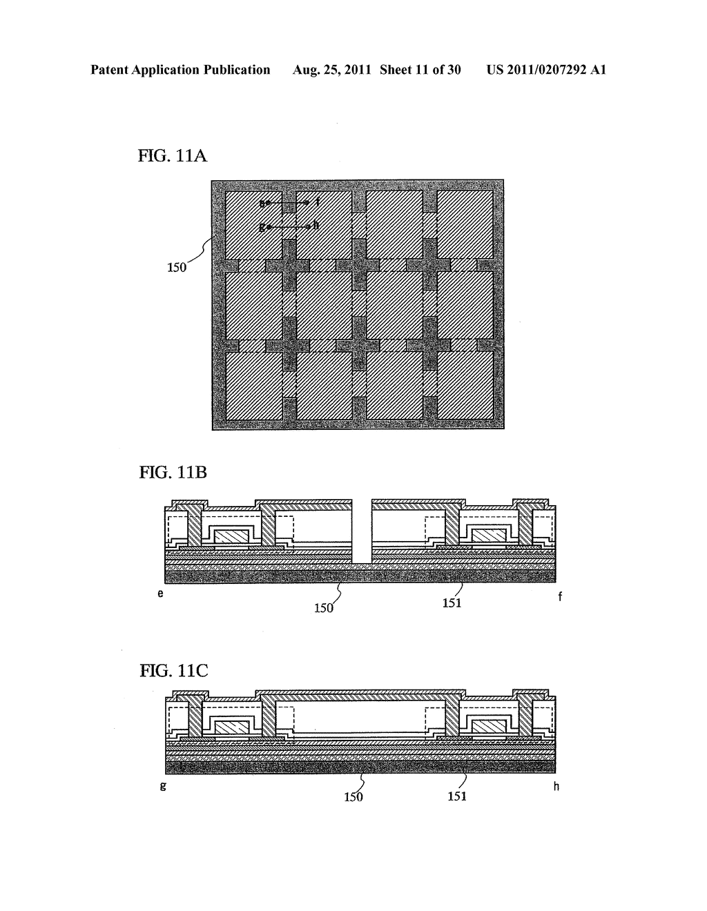 METHOD FOR MANUFACTURING THIN FILM INTEGRATED CIRCUIT, AND ELEMENT     SUBSTRATE - diagram, schematic, and image 12