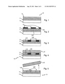 METHOD OF PRODUCING A HYBRID SUBSTRATE HAVING A CONTINUOUS BURIED     EECTRICALLY INSULATING LAYER diagram and image