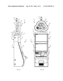 WAGERING GAME MACHINES WITH UNIVERSAL MOUNTING BASE FOR LIGHT AND MARQUEE     ASSEMBLIES diagram and image