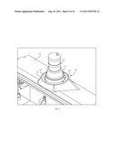 WAGERING GAME MACHINES WITH UNIVERSAL MOUNTING BASE FOR LIGHT AND MARQUEE     ASSEMBLIES diagram and image