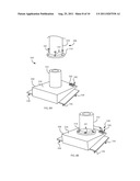 WAGERING GAME MACHINES WITH UNIVERSAL MOUNTING BASE FOR LIGHT AND MARQUEE     ASSEMBLIES diagram and image