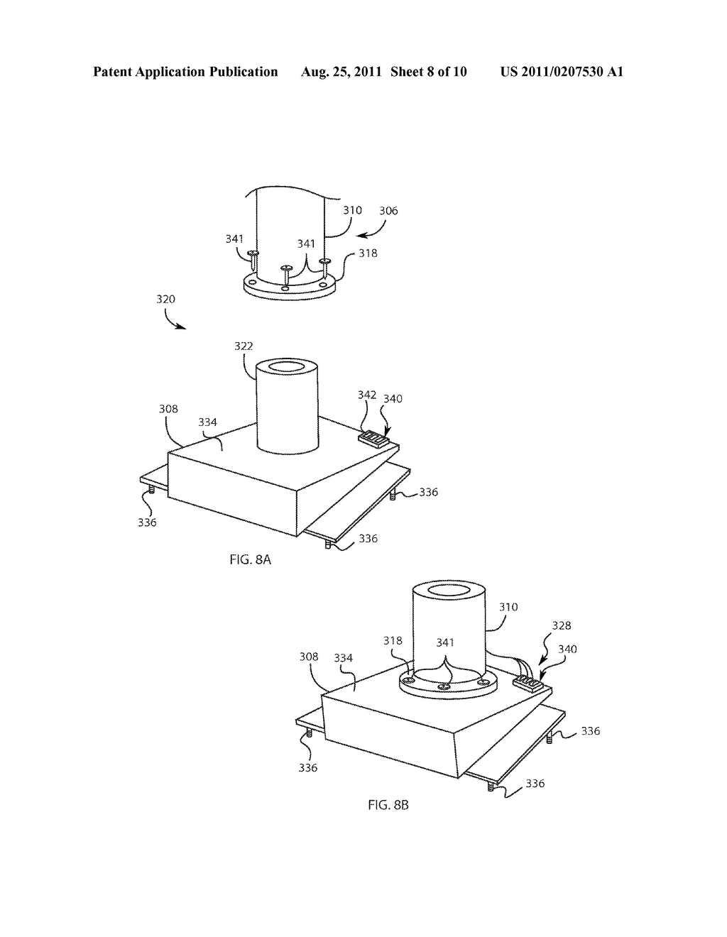 WAGERING GAME MACHINES WITH UNIVERSAL MOUNTING BASE FOR LIGHT AND MARQUEE     ASSEMBLIES - diagram, schematic, and image 09