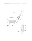 Releasable Connections for Golf Club Heads and Shafts diagram and image