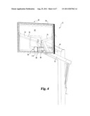 BASKETBALL BACKBOARD AND RIM MOUNTING SYSTEM diagram and image