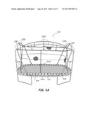 TRAMPOLINE WITH COLLAPSIBLE ENCLOSURE ASSEMBLY diagram and image