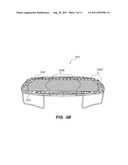 TRAMPOLINE WITH COLLAPSIBLE ENCLOSURE ASSEMBLY diagram and image