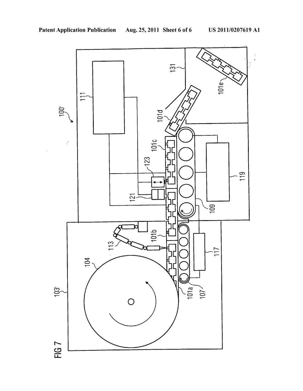 ARRANGEMENT FOR PROCESSING A PLURALITY OF SAMPLES FOR ANALYSIS - diagram, schematic, and image 07