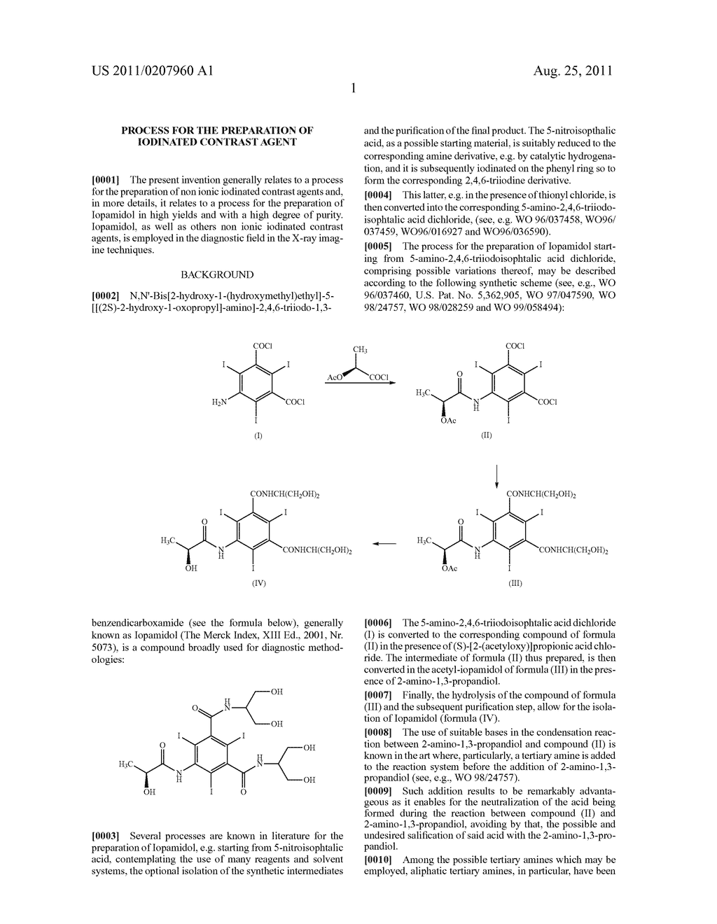 Process For The Preparation Of Iodinated Contrast Agent - diagram, schematic, and image 02