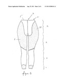 GARMENT SERVING TO COMBAT CELLULITE AND/OR VENOUS AND LYMPHATIC     INSUFFICIENCY diagram and image