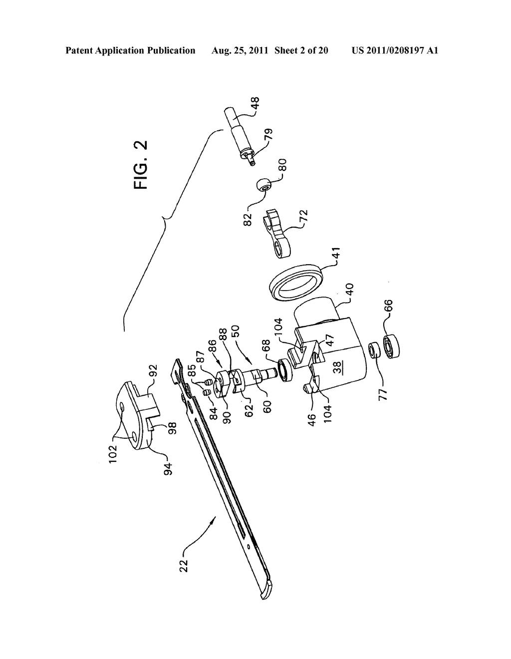 INTEGRATED CUTTING GUIDE AND SAGITTAL SAW BLADE ASSEMBLY - diagram, schematic, and image 03