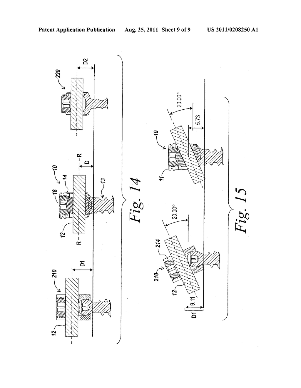 ADJUSTABLE BONE SCREW ASSEMBLY - diagram, schematic, and image 10