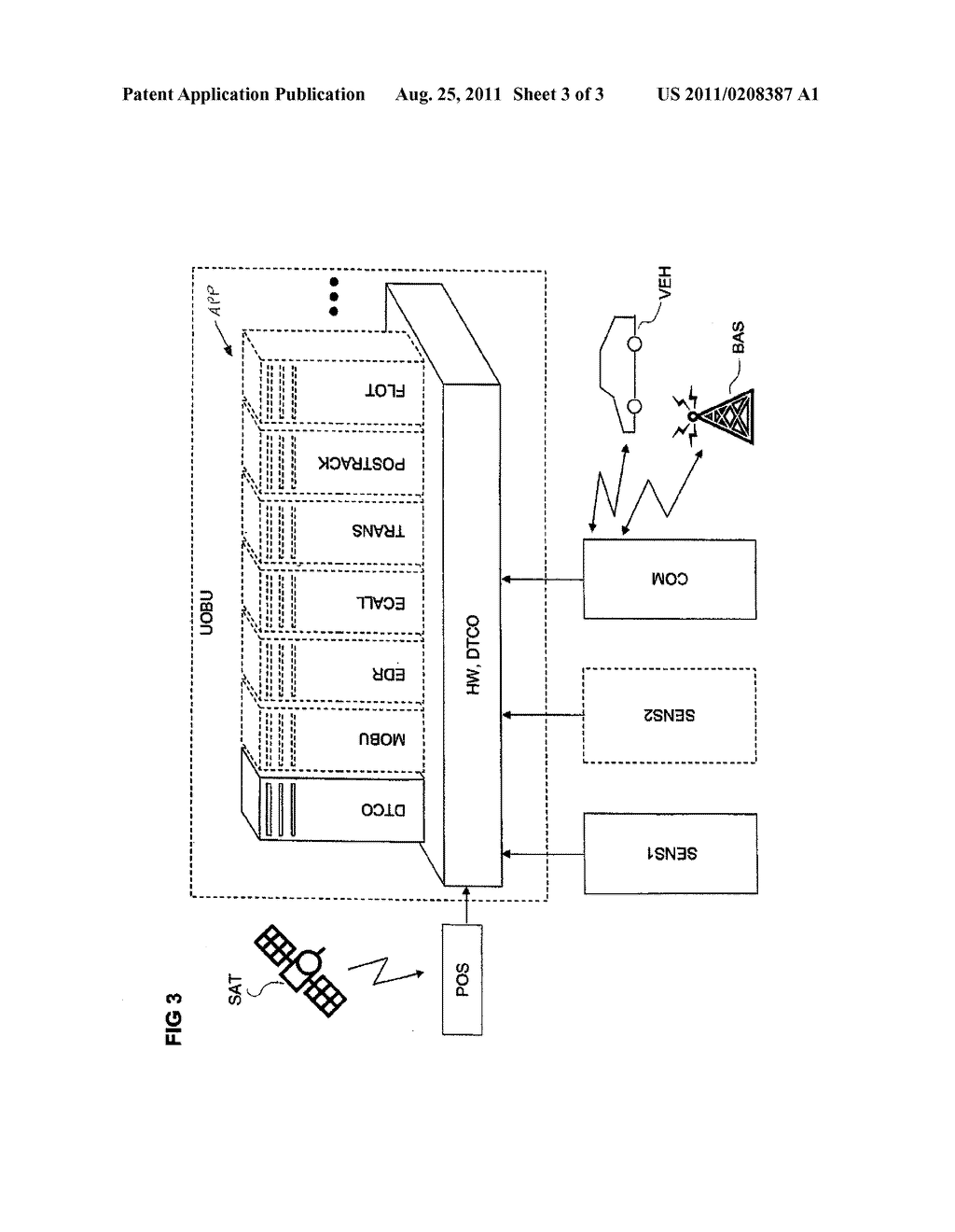 System and On-Board Unit For Integrating Functions of Vehicle Devices - diagram, schematic, and image 04