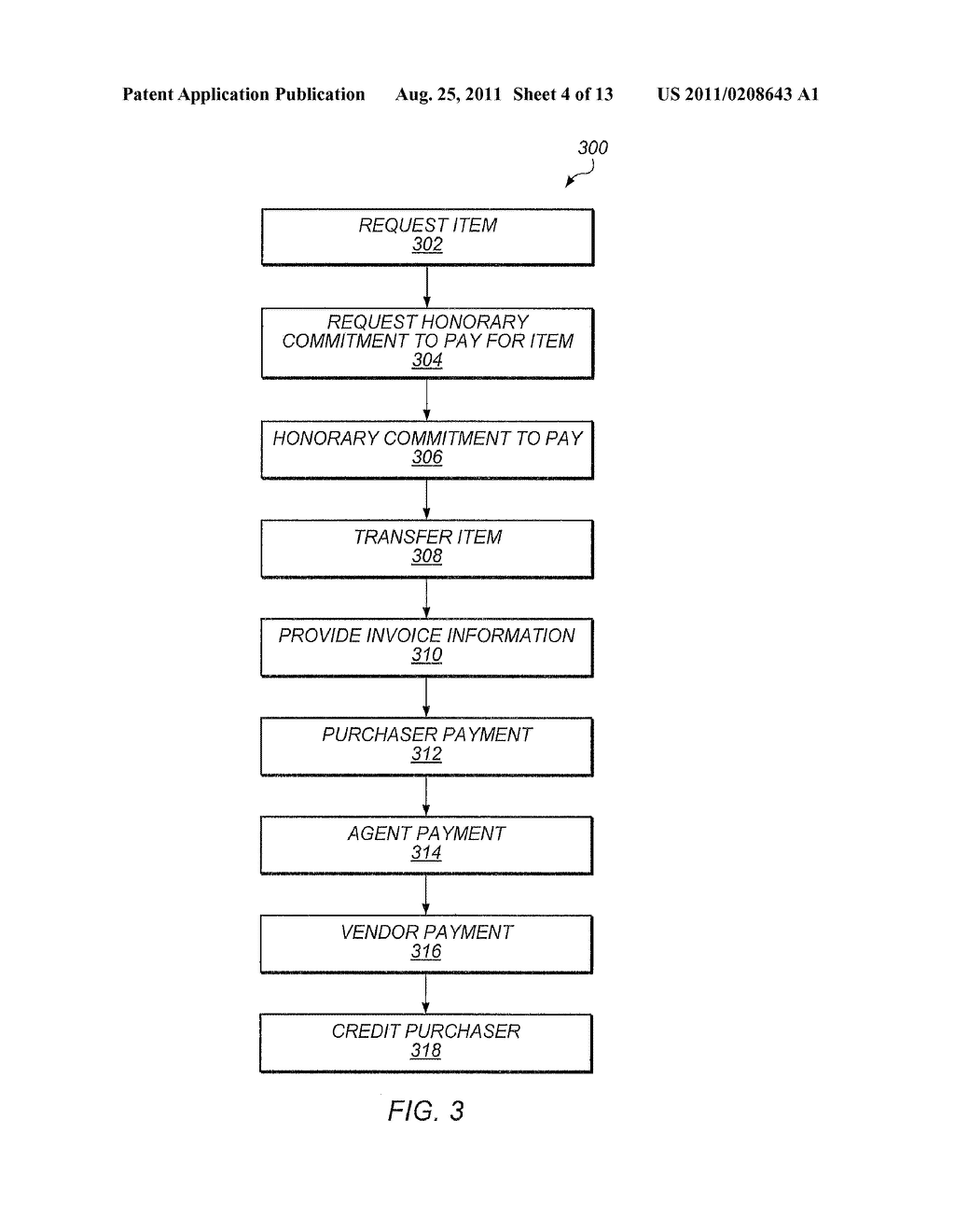 HONORARY CREDIT SYSTEM AND METHOD - diagram, schematic, and image 05