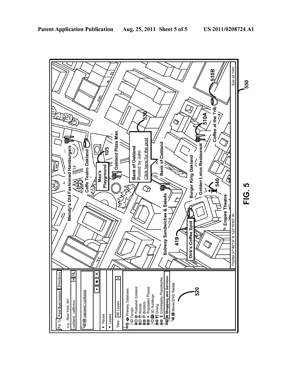 Entity Display Priority In A Distributed Geographic Information System - diagram, schematic, and image 06