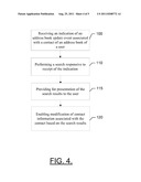 Method and Apparatus for Providing a Search Tool in Connection with     Address Management diagram and image