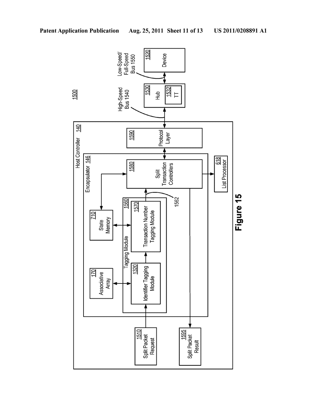 METHOD AND APPARATUS FOR TRACKING TRANSACTIONS IN A MULTI-SPEED BUS     ENVIRONMENT - diagram, schematic, and image 12