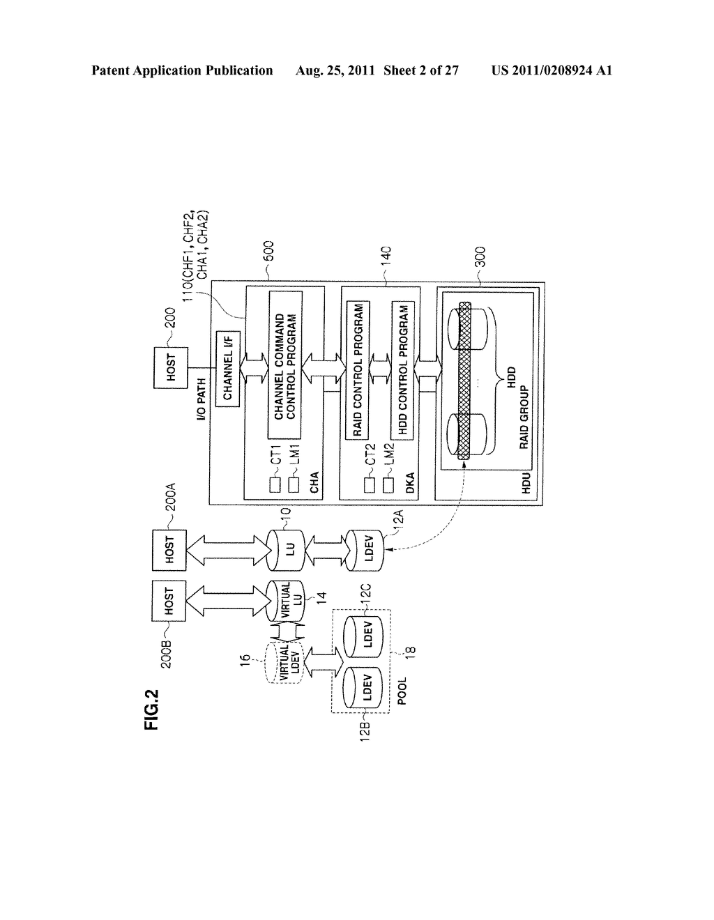 DATA STORAGE CONTROL ON STORAGE DEVICES - diagram, schematic, and image 03