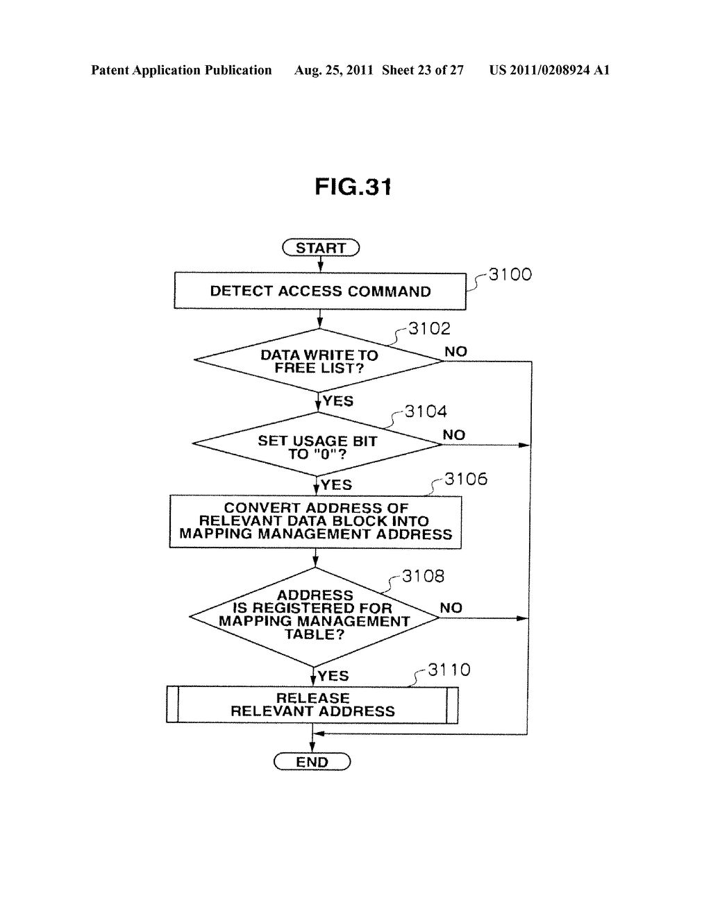 DATA STORAGE CONTROL ON STORAGE DEVICES - diagram, schematic, and image 24