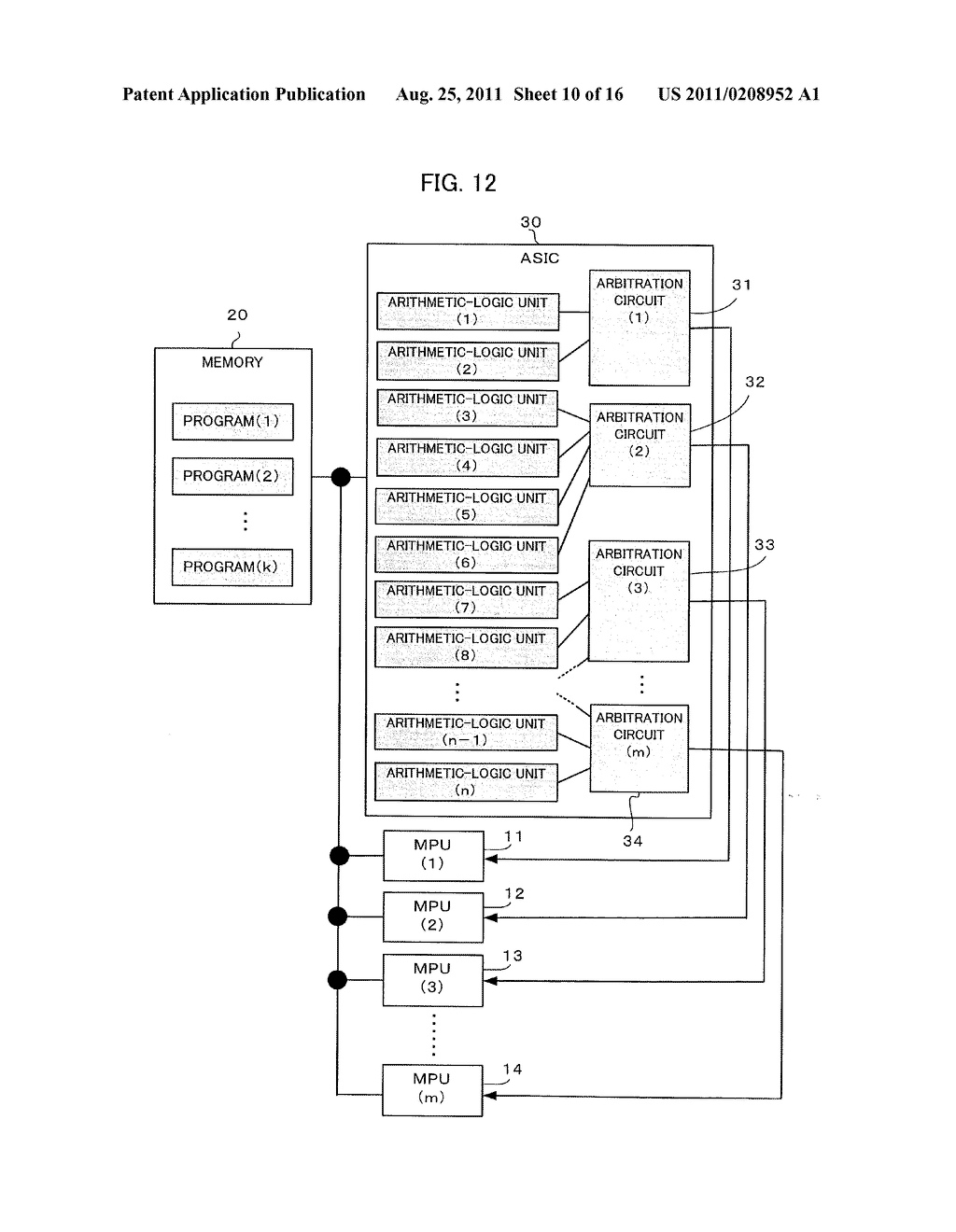 PROGRAMMABLE CONTROLLER FOR EXECUTING A PLURALITY OF INDEPENDENT SEQUENCE     PROGRAMS IN PARALLEL - diagram, schematic, and image 11