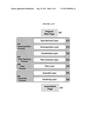 OPTIMIZING WEB CONTENT DISPLAY ON AN ELECTRONIC MOBILE READER diagram and image