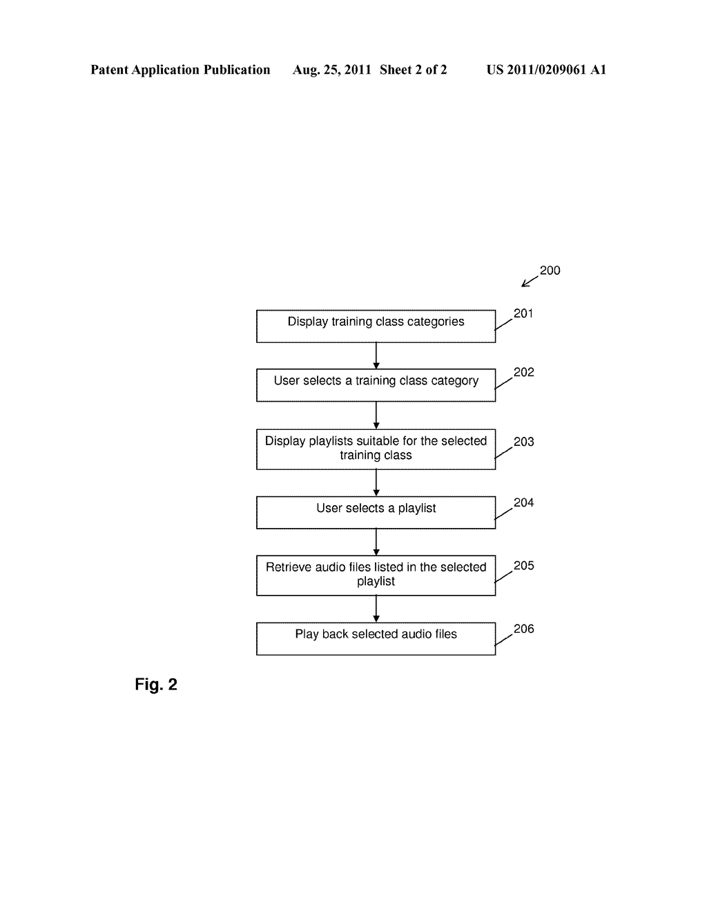 METHOD FOR PLAYING BACK AUDIO FILES WITH AN AUDIO REPRODUCTION DEVICE - diagram, schematic, and image 03