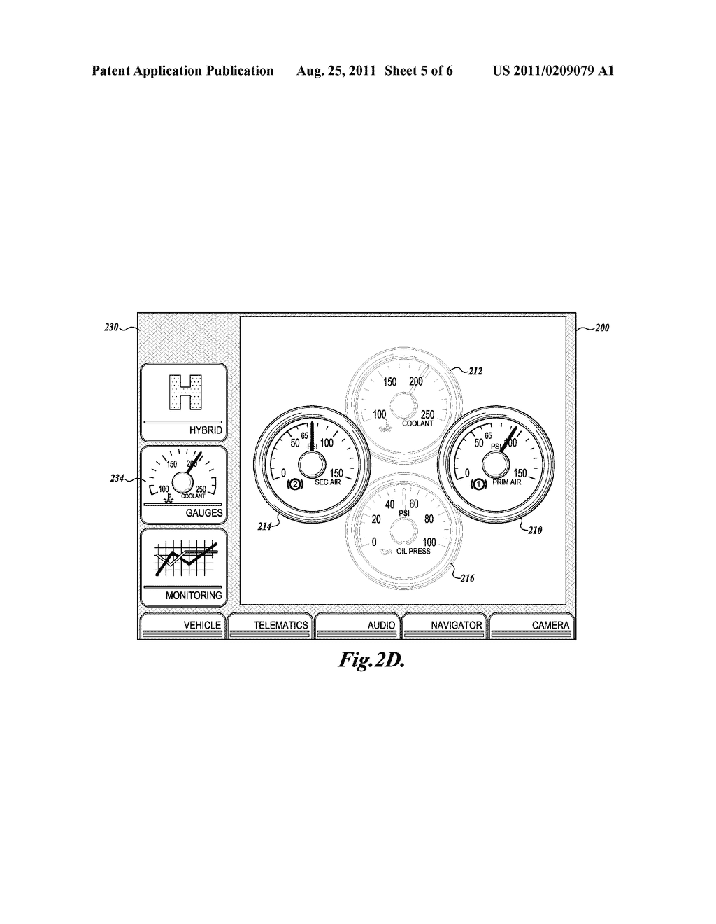 GRAPHICAL DISPLAY WITH HIERARCHICAL GAUGE PLACEMENT - diagram, schematic, and image 06